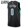 Camiseta Niños Portland Trail Blazers Damian Lillard 2025-26 Nike City Edition Negro Swingman